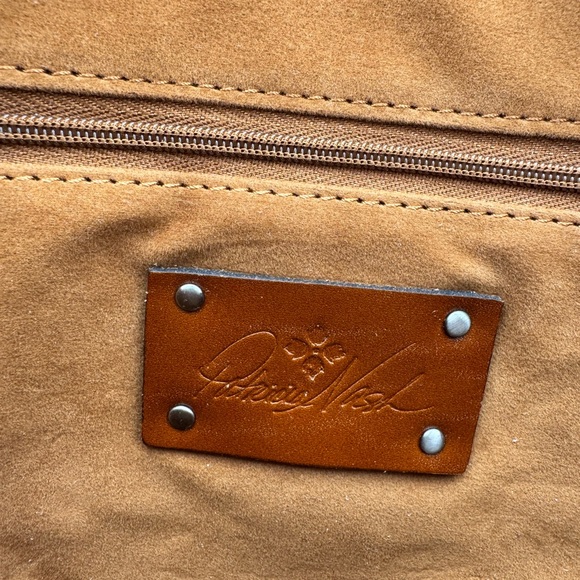 Patricia Nash NWT Distressed Leather “Benvenuto” Tote Bag – Lava Red Retail $299 - Picture 15 of 17